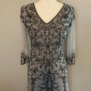 Pissaro Nights Size 4 Beaded Gowm